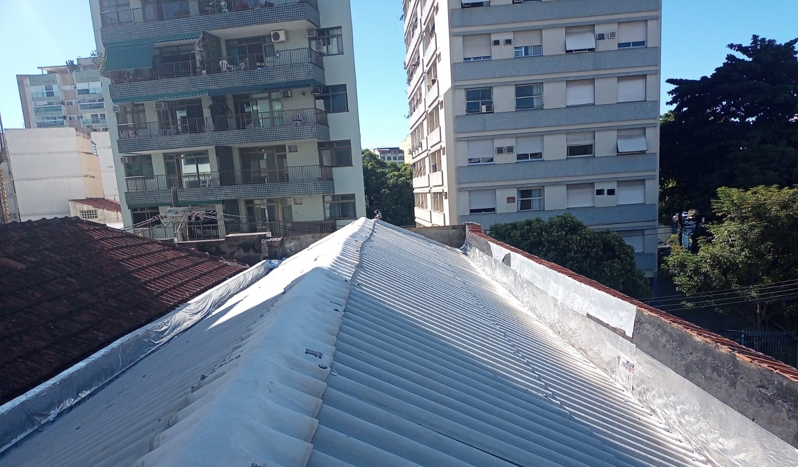 Recuperação de telhados